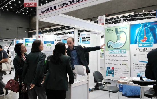 Innovatives Reflux-Portfolio auf der thailändischen Medizinmesse vorgestellt, Schnelltest auf Pepsin stößt auf großes Interesse