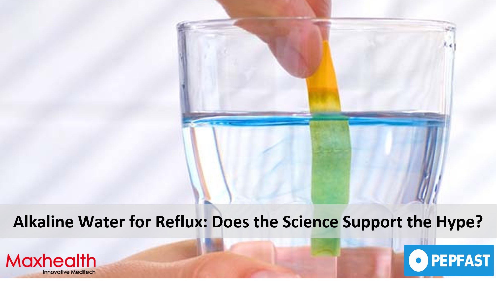 Alkalisches Wasser gegen Reflux: Bestätigt die Wissenschaft den Hype?